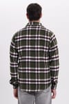 Erkek Slim Fit Dar Kesim Kareli Kışlık Oduncu Gömlek