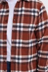 Erkek Slim Fit Dar Kesim Kareli Kışlık Oduncu Gömlek