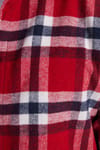 Erkek Slim Fit Dar Kesim Kareli Kışlık Oduncu Gömlek