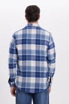 Erkek Slim Fit Dar Kesim Kareli Kışlık Oduncu Gömlek