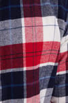 Erkek Slim Fit Dar Kesim Kareli Kışlık Oduncu Gömlek