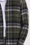 Erkek Slim Fit Dar Kesim Kareli Kışlık Oduncu Gömlek