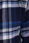 Erkek Slim Fit Dar Kesim Kareli Kışlık Oduncu Gömlek