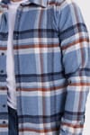 Erkek Slim Fit Dar Kesim Kareli Kışlık Oduncu Gömlek