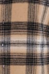 Erkek Slim Fit Dar Kesim Kareli Kışlık Oduncu Gömlek