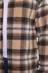Erkek Slim Fit Dar Kesim Kareli Kışlık Oduncu Gömlek