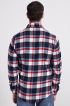 Erkek Slim Fit Dar Kesim Kareli Kışlık Oduncu Gömlek