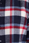 Erkek Slim Fit Dar Kesim Kareli Kışlık Oduncu Gömlek