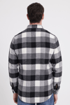 Erkek Slim Fit Dar Kesim Kareli Kışlık Oduncu Gömlek