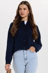 KADIN DÜĞMELİ  MSF-7137 HIRKA