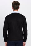 Slim Fit Dar Kesim Düğmeli Düz Tüylenmeyen Yumuşak Dokulu Erkek Hırka