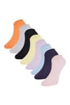 WOMAN LOW SOCKS 8 PAIRS ÇORAP