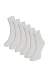 WOMAN RIBBED SOCKS 6 PAIRS ÇORAP