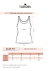 Kadın Slim Fit Halter Yaka Modal Kumaş Antrasit Atlet