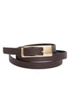 WOMAN BELT ARTIFICIAL LEATHER THREE PIECES 1,5 CM - KEMER