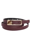 WOMAN BELT ARTIFICIAL LEATHER THREE PIECES 1,5 CM - KEMER