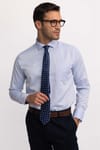 Classıc Fit %100 Pamuk Armürlü Premium Erkek Gömlek