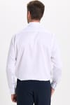 Regular Fit Beyaz Non-Iron %100 Pamuk Doğa Dostu Ekoteks Belgeli  Gömlek