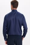 Regular Fit Lacivert Non-Iron %100 Pamuk Doğa Dostu Ekoteks Belgeli  Gömlek