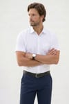CLASSIC FIT SHORT SLV TEXTURE 25/26 GÖMLEK