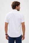 CLASSIC FIT SHORT SLV TEXTURE 25/26 GÖMLEK