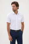CLASSIC FIT SHORT SLV TEXTURE 25/26 GÖMLEK