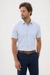 CLASSIC FIT SHORT SLV TEXTURE 25/26 GÖMLEK