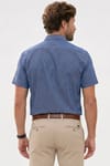 CLASSIC FIT SHORT SLV TEXTURE 25/26 GÖMLEK