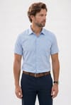CLASSIC FIT SHORT SLV TEXTURE 25/26 GÖMLEK