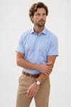CLASSIC FIT SHORT SLV TEXTURE 25/26 GÖMLEK