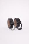 BELT ARTIFICIAL LEATHER TWO PIECES
