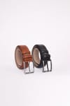 BELT ARTIFICIAL LEATHER TWO PIECES
