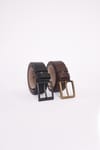 BELT ARTIFICIAL LEATHER TWO PIECES