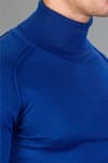 Slim Fit Dar Kesim Tam Balıkçı Yaka Düz Erkek Kazak