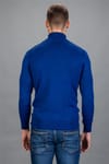 Slim Fit Dar Kesim Tam Balıkçı Yaka Düz Erkek Kazak