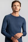 Slim Fit Dar Kesim Bisiklet Yaka Düz Yün Erkek Kazak