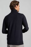 Slim Fit Dar Kesim Balıkçı Yaka Erkek Kazak