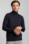 Slim Fit Dar Kesim Balıkçı Yaka Erkek Kazak