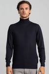 Slim Fit Dar Kesim Balıkçı Yaka Erkek Kazak