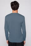 Slim Fit Bisiklet Yaka Erkek Kazak