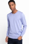 Slim Fit Dar Kesim Bisiklet Yaka Erkek Kazak