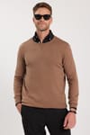 Slim Fit Bisiklet Yaka Erkek Kazak