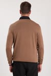 Slim Fit Bisiklet Yaka Erkek Kazak