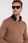 Slim Fit Bisiklet Yaka Erkek Kazak