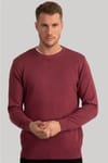 Slim Fit Dar Kesim Bisiklet Yaka Erkek Kazak