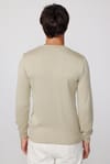 Slim Fit Bisiklet Yaka Taş Erkek Kazak
