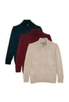 THREE PIECES SWEATER CORNELIUS   KAZAK