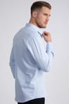 Modern Slim Fit Dar Kesim Armürlü Erkek Gömlek