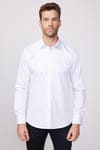 Modern Slim Fit Pamuk Saten Premium Seri Erkek Gömlek