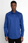 Modern Slim Fit Pamuk Saten Premium Seri Erkek Gömlek
